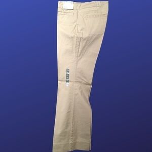 NEW YORK & COMPANY Empire Pant CHINOS, Low Rise, TAN, NWT, Size 8
